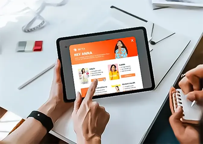 thank you page mvp showcased on laptop and phone